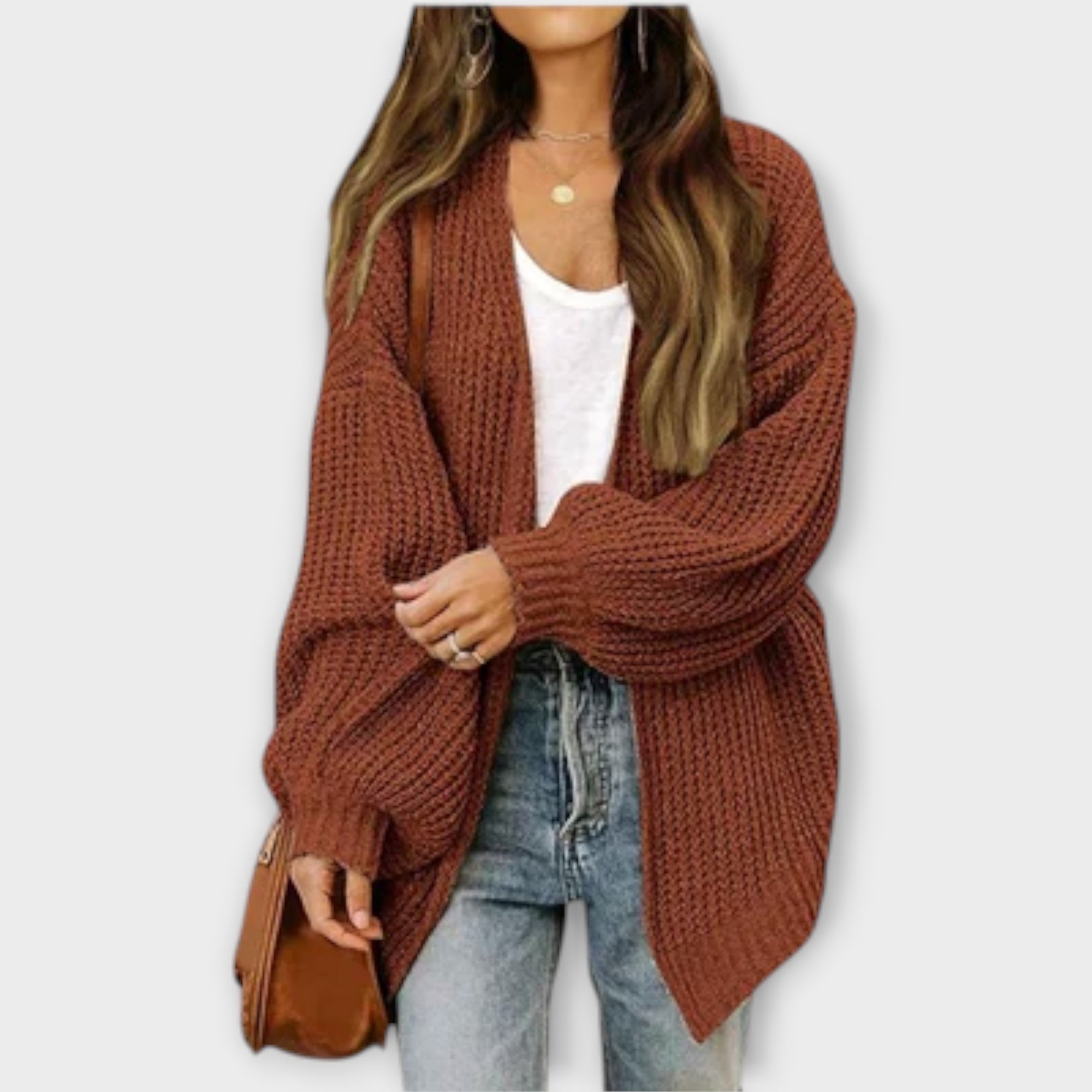 Leppa | Ležérní pletený cardigan